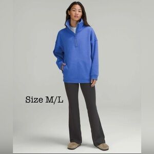 Lululemon Thick Fleece Half Zip M/L